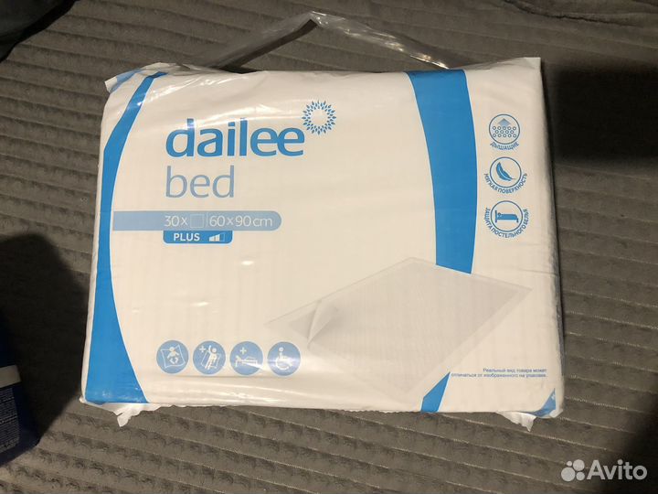 Пеленка медицинская Dailee Веd, 60 х 90 см