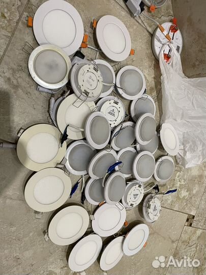 Светильники потолочные led