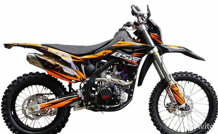 Эндуро/кроссовый мотоцикл BSE Z7 Orange Blast(120)