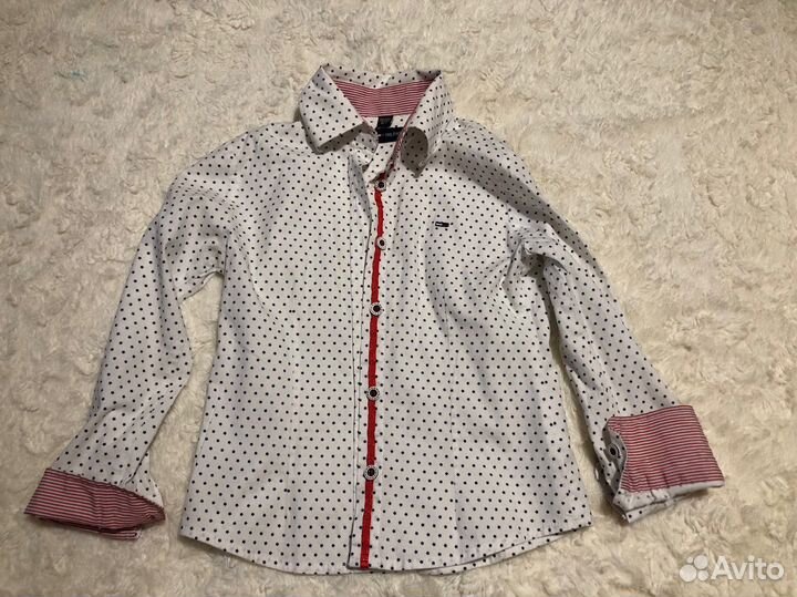 Tommy hilfiger рубашка, на 5/6 лет