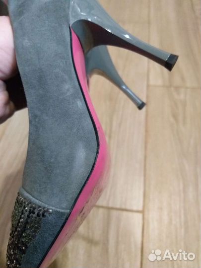 Туфли женские 38 размер натуральная замша