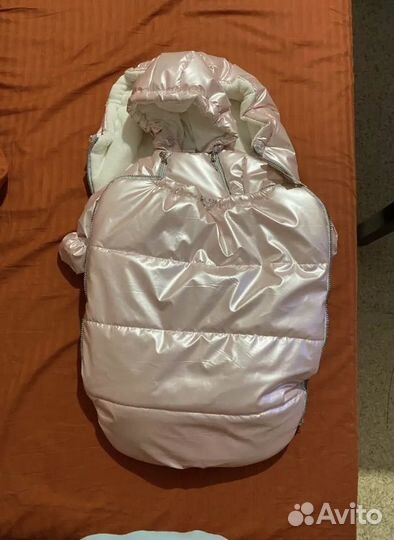 Конверт и комбинезон на выписку осень зима