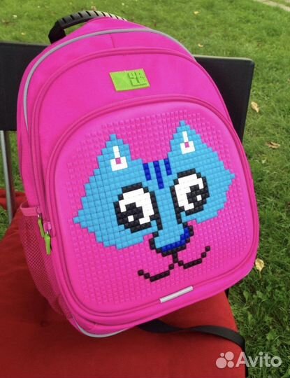 Рюкзак и пенал lego с пикселями