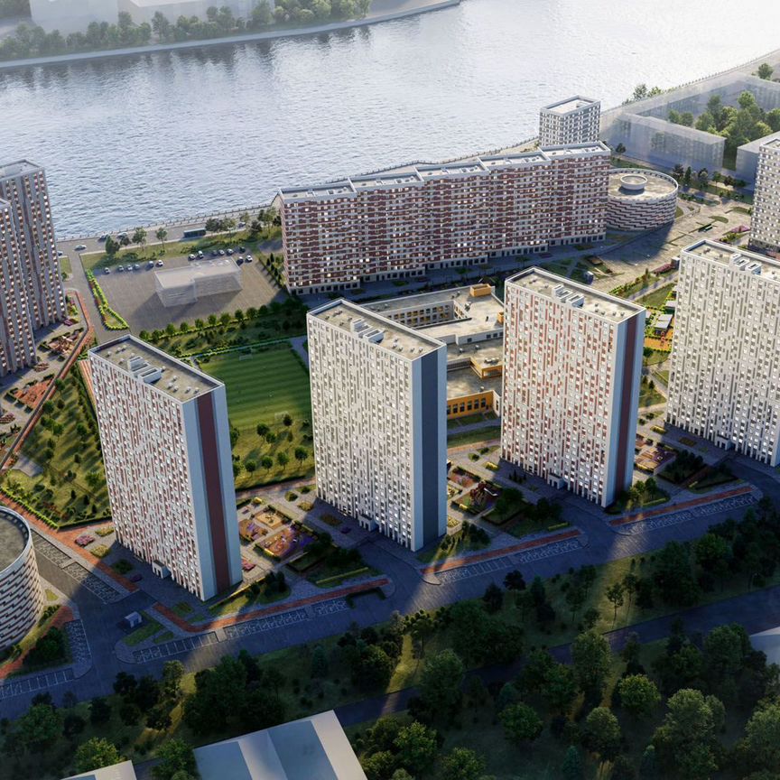 1-к. квартира, 32,6 м², 7/25 эт.