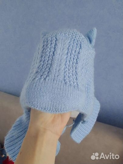 Шапка шлем от 0 до 5 месяцев