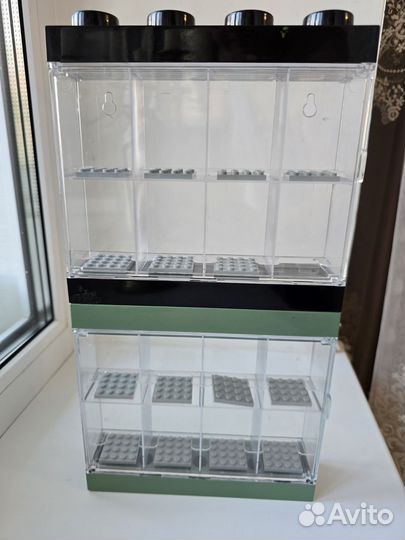 Бокс контейнер для хранения фигурок lego