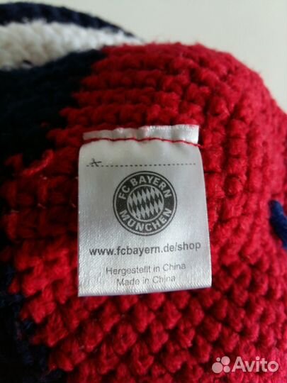 Фанатская шапка FC Bayern München оригинал