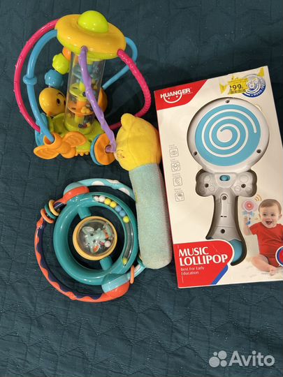 Погремушка и грызунки