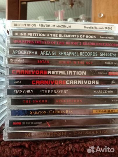 CD. rock, metal