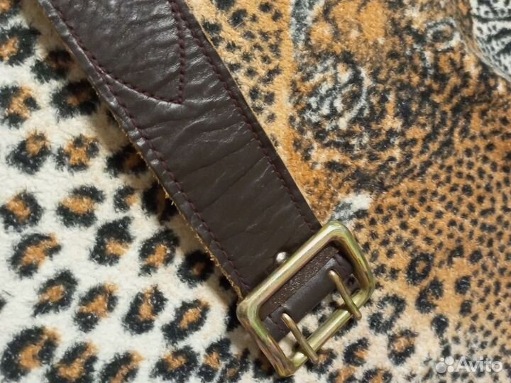 Мужской кожаный ремень