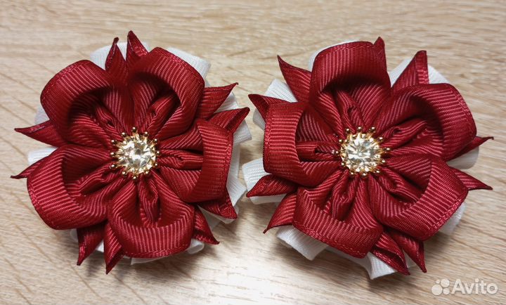 Бантики для волос разные
