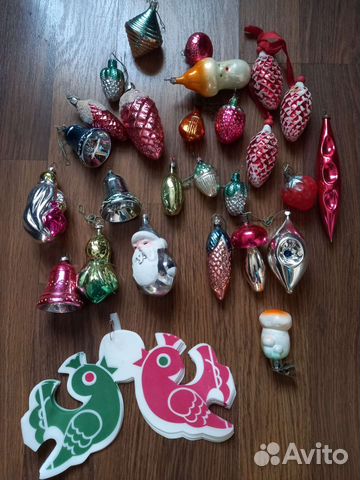 Елочные игрушки СССР и гдр 70-е годы