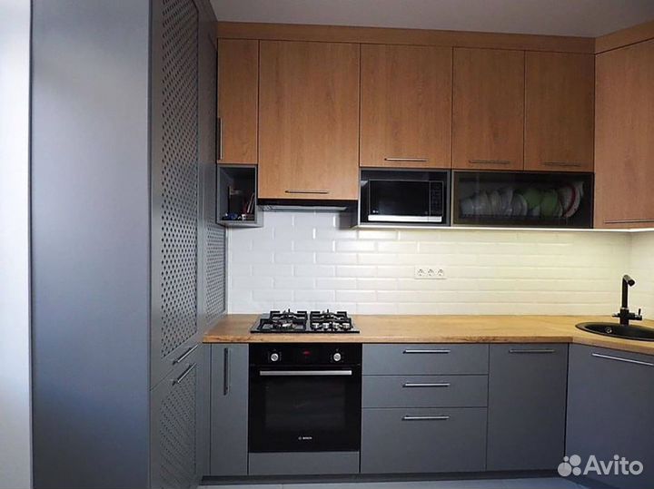 Кухня на заказ угловая