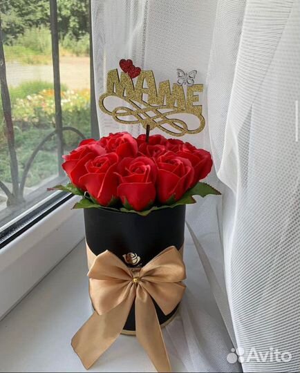 Букет из мыла