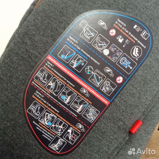 Детское автокресло от 0 до 36 кг (0-12 лет)