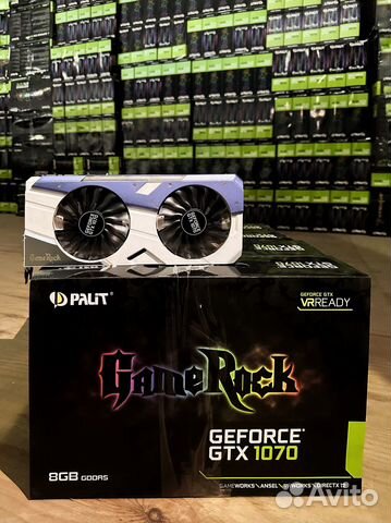 Видеокарта Palit GTX1070 GameRock 8GB