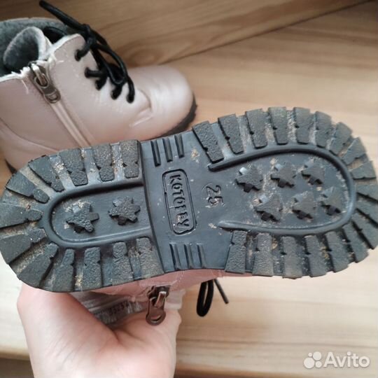Ботинки для девочки 25 размер