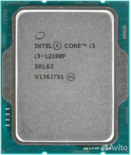 Игровой комплект Intel Core 12100f +asus prime H61