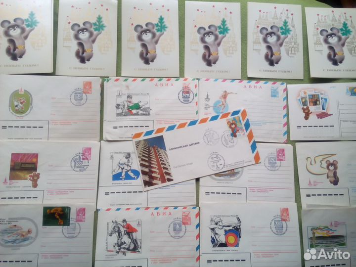 Открытки конверты СССР