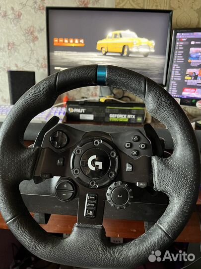 Руль logitech g923