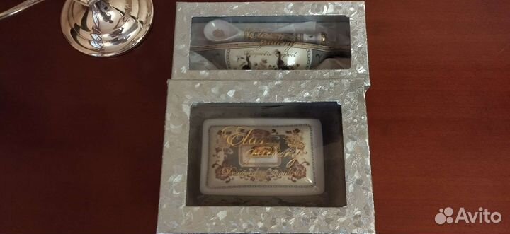 Маслëнка + икорница с ложечкой