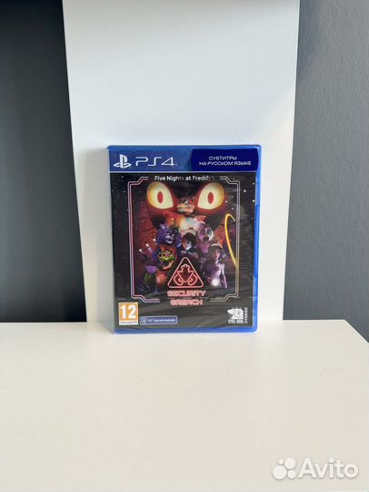 Five nights AT freddy s security breach ps4 новый