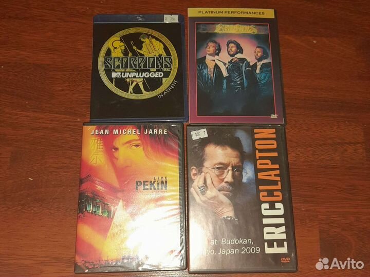 Dvd blu ray клипы концерты
