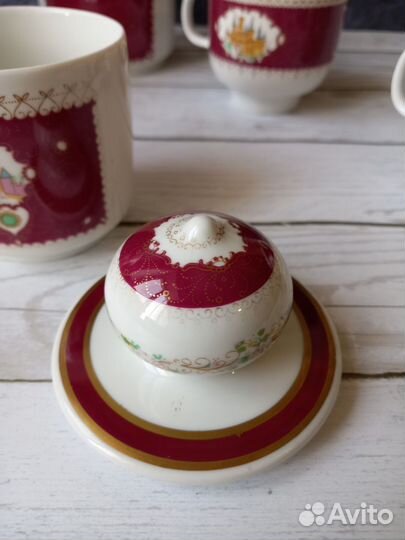 Предметы сервиза фарфор Reichenbach райхенбах