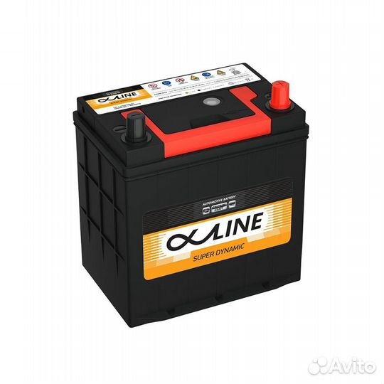 Аккумулятор AlphaLine (альфалайн) 44Ah 400A обратн