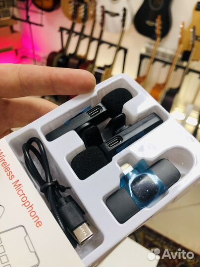 Микрофон Петличка для iPhone (2 микрофона)