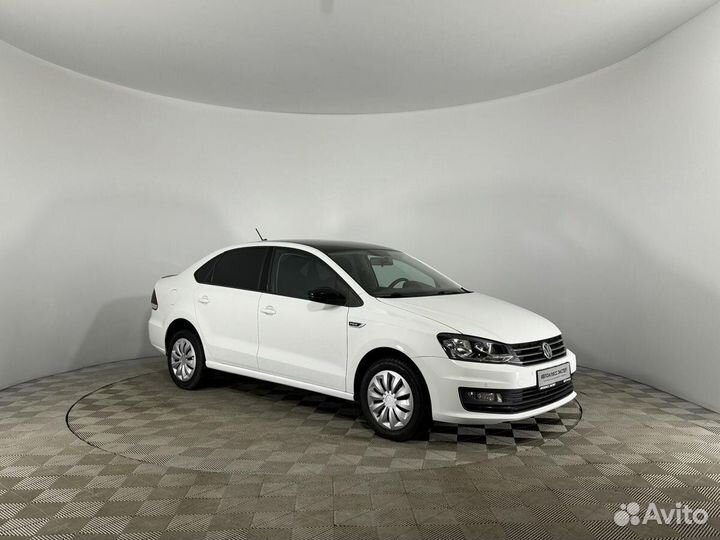 Volkswagen Polo 1.6 AT, 2019, 72 544 км