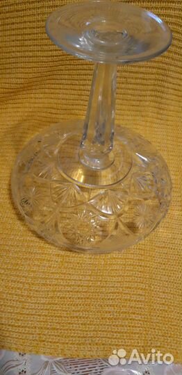 Ваза для фруктов на ножке СССР и другие