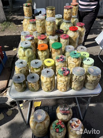 Грибы Грузди соленые