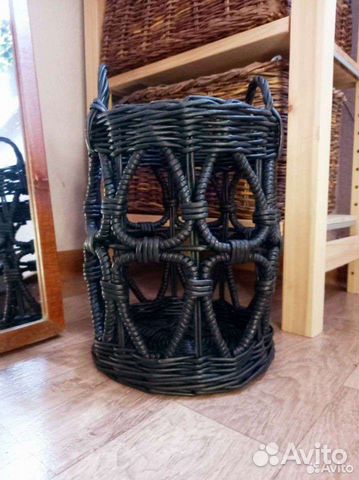 Корзина плетеная интерьерная