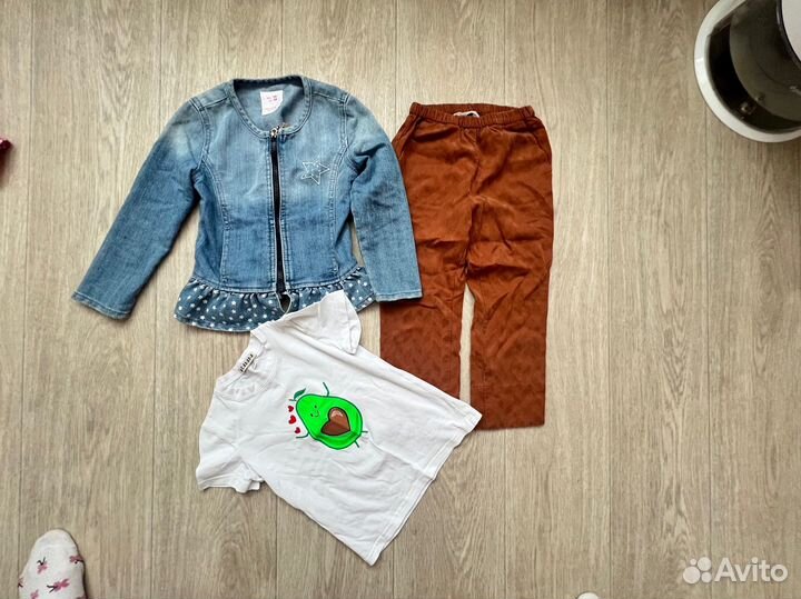 Пакет вещей на девочку 110-116