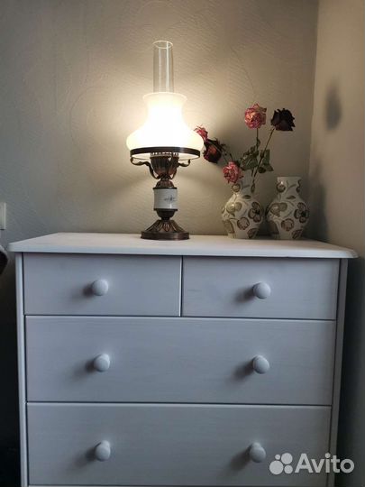 Лампа настольная винтажная