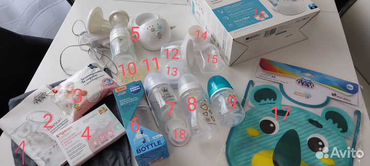 Canpol babies электр.молокоотсос большой набор