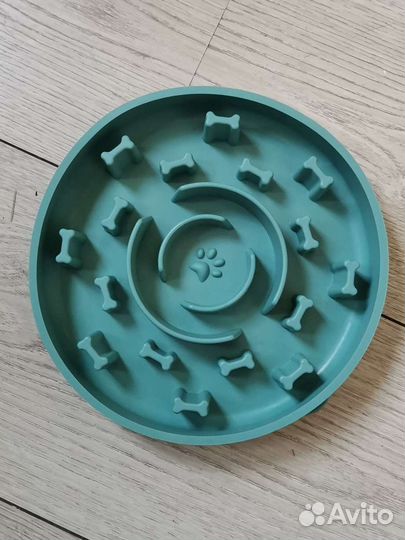 Лизательный коврик миска для медленного кормления