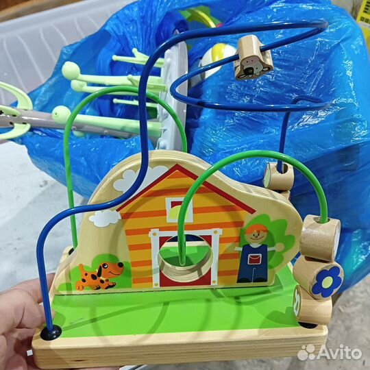 Деревянный лабиринт Toys Lab Веселая ферма отлич