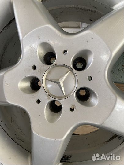 Колеса на mercedes r17 зимние