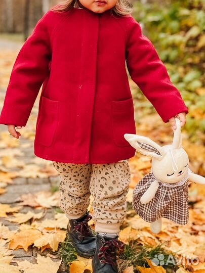 Пальто утепленное детское
