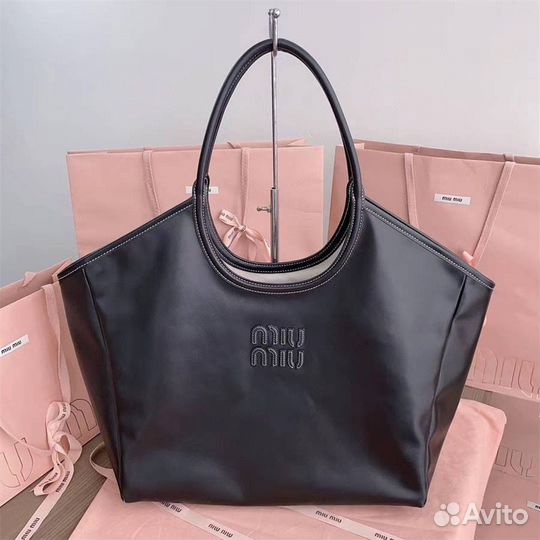 Сумка шоппер miu miu