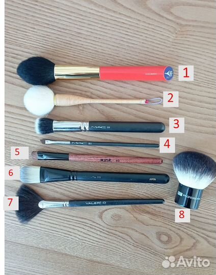 Mac, Hakuhodo, Tarte, Dermaheal, Becca, Shiseido