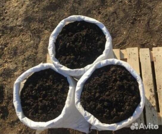 Чернозем навоз биогумус в мешках качество супер