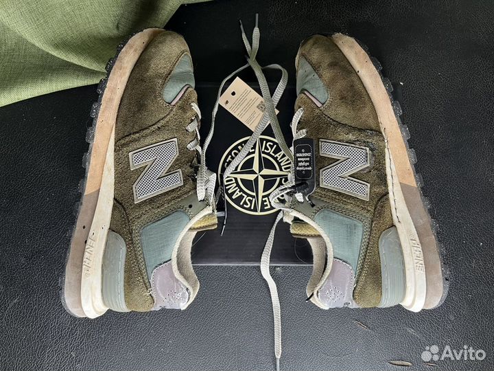 Stone island*new balance кроссовки