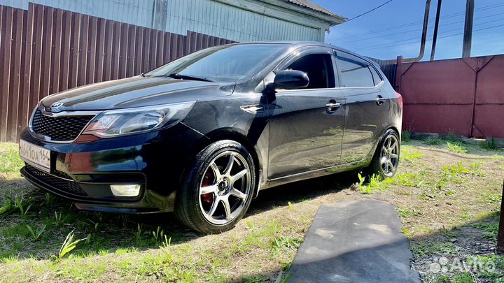 Литые диски r 17 4x100 Work T7R