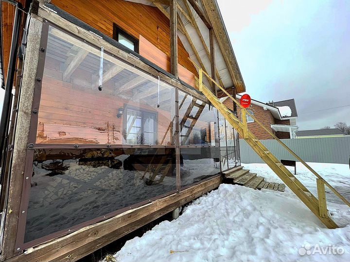 Окна жидкие для веранды