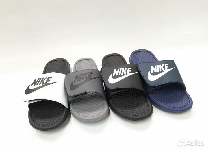 Сланцы шлепанцы Nike на липучке артикул 999