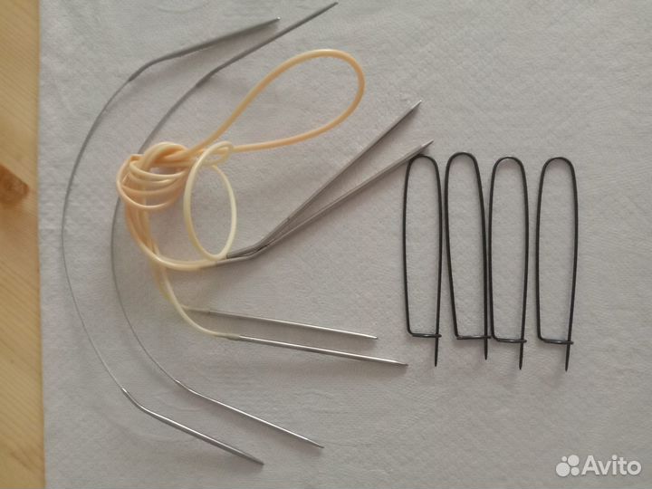 Спицы вязальные разных размеров