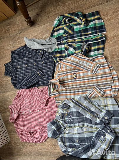 Рубашка много 104 110